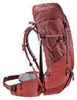 Картинка рюкзак туристический Deuter Futura Air Trek 45+10 SL redwood-lava - 4