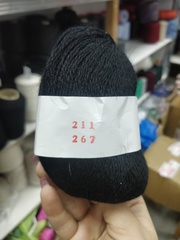 Чёрный, арт. 211, Норка без доп. нити