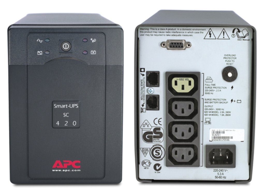 Smart ups rs. APC Smart-ups SC 420. APC Smart ups 420. АРС Smart ups 420. ИБП APC by Schneider Electric Smart-ups sc420i.