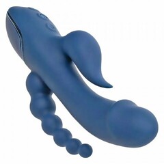 Вибратор тройного действия CalExotics III Triple Orgasm, 11.5 см x 3.25 см