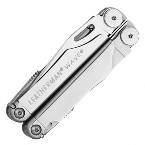 Мультитул Leatherman Wave Plus 17 функций, серебристый (832524)