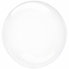 К Deco Bubble (Бабл), 36''/70-80 см, Прозрачный, Плоский, 1 шт. (В красной упаковке)