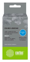 Картридж ленточный Cactus CS-M21-250C342 черный для Brady BMP21-PLUS, BMP21, BMP21-LAB