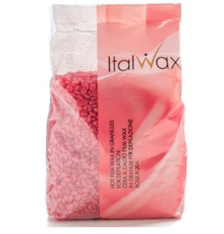 Воск горячий (пленочный)  ITALWAX Роза гранулы 0,5 кг