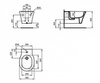 Биде подвесное Ideal Standard Connect Air E026601