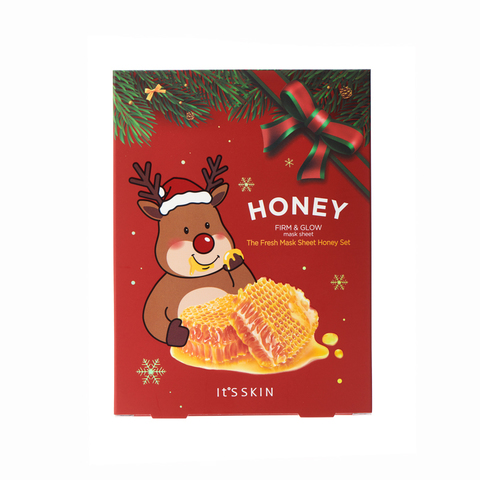 It's Skin The Fresh Mask Sheet Honey набор масок с медом (GLOBAL NEW YEAR), 5шт