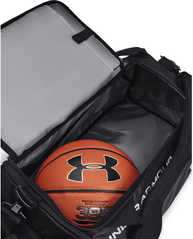 Картинка сумка спортивная Under Armour Contain Duo SM Duffle черный - 4