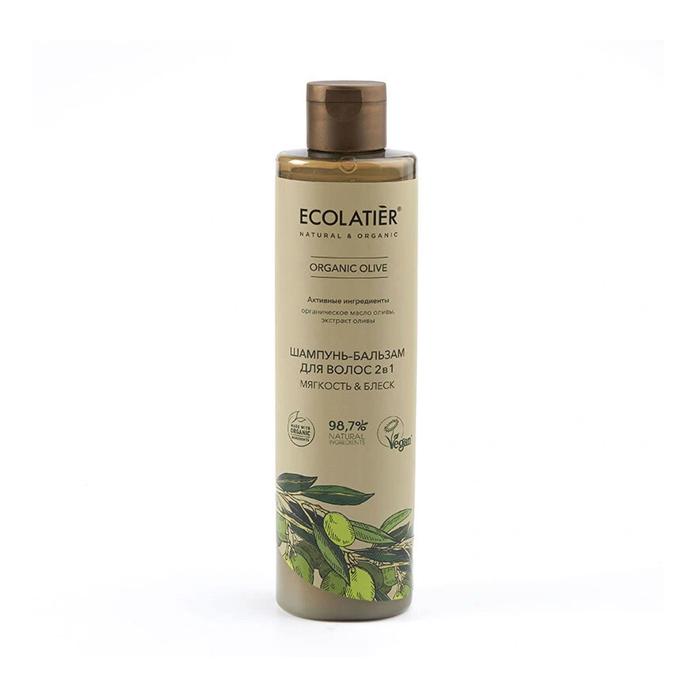 Шампунь-бальзам 2в1 для волос Питание и Восстановление Coconut Oil