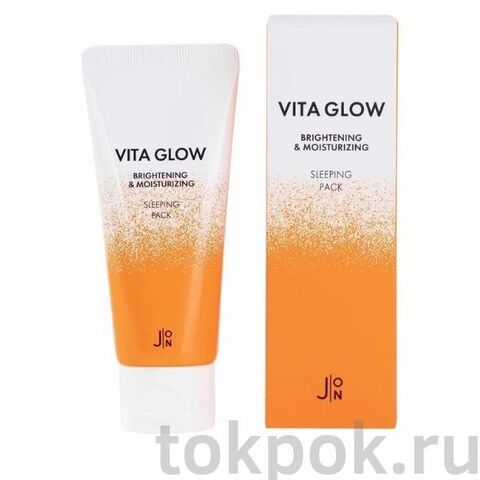 Маска для лица J:ON Vita Glow Brightening & Moisturizing Sleeping Pack, 50 мл
