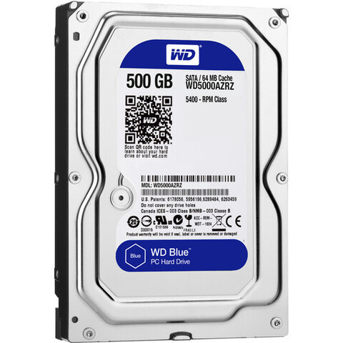 Жесткий диск WD 500GB Blue™ 3,5