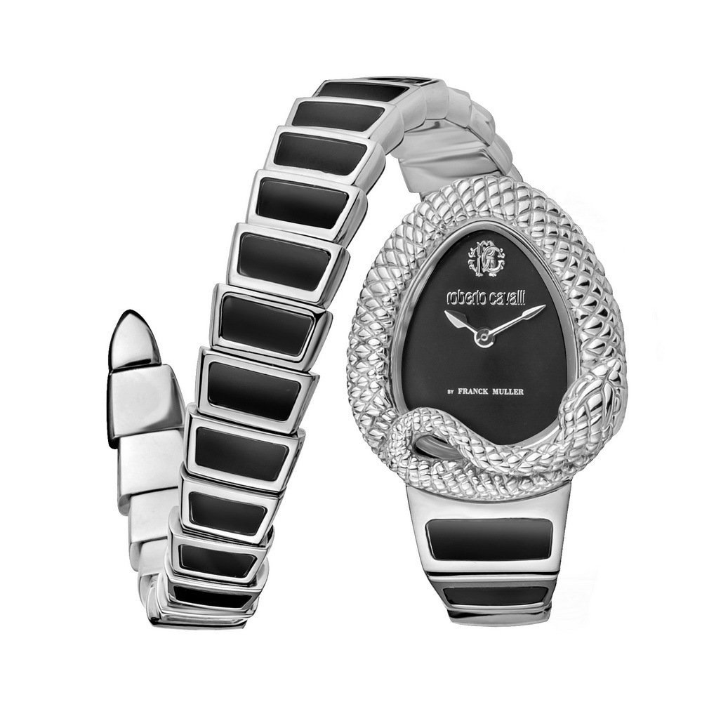 Женские Roberto Cavalli by Franck Muller SIGNATURE SNAKE RV1L141M0021  купить по цене 90600 рублей