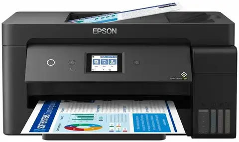 МФУ струйный Epson L14150 (C11CH96403/96502/96505/96503) A3 Duplex Net WiFi черный
