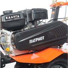 Мотоблок бензиновый ПАТРИОТ КАЛУГА  (поворотный руль) Россия