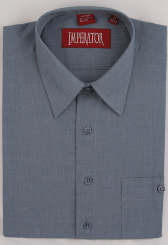 Серо-синяя рубашка IMPERATOR, размер 37-40