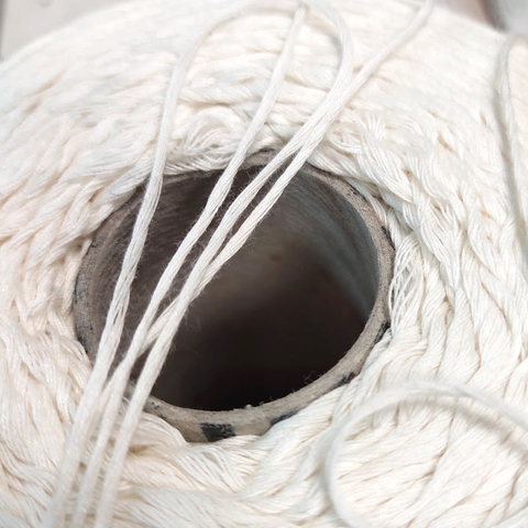 Хлопок c шелком (30%) EMILCOTONI / ELISIR CABLE 350 слоновая кость