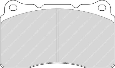 FRP3067X FRP3067X 14,7 мм Тормозные колодки дисковые спортивые DS2.11 (FCP1334 th16mm)