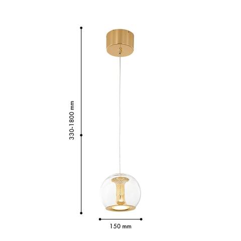 Подвесной светодиодный светильник Favourite Sfar 4338-1P