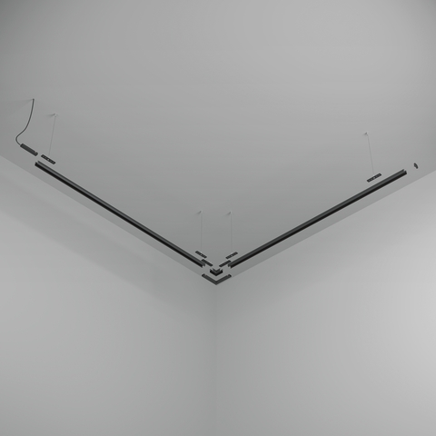Шинопровод накладной/подвесной Maytoni Busbar trunkings basity TRX172-R-111B