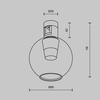 Трековый светильник Maytoni Bubble TR148-1-3W4K-B