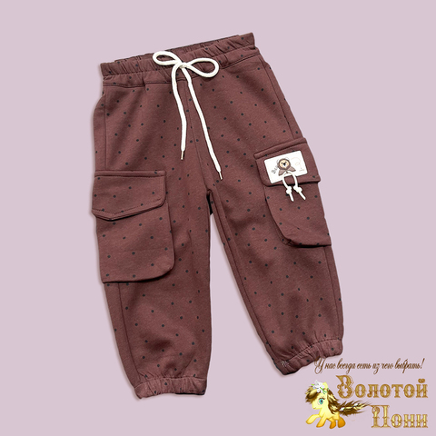 Брюки трикотаж детские (1-5) 250802-L1090