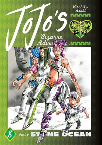 JoJo's Bizarre Adventure: Part 6 - Stone Ocean Vol. 8 (На английском языке)