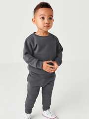 Лонгслив и джоггеры в комплекте для мальчика Next N35-042, Темно-серый