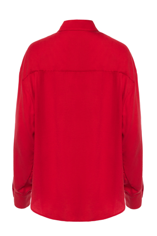 “Ruby's shirt” Классическая рубашка свободного кроя.