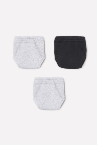 трусы/ уп  для мальчика  К 1928-3уп/серо-голуб.меланж,тем.серый меланж