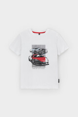 фуфайка  для мальчика  КР 302721-1/белый к550