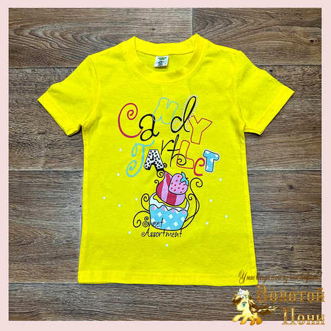 Футболка хлопок д (5-8) 260119-SL6073