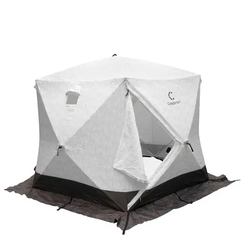 Зимняя палатка пятигранная Следопыт Premium (2,8х2,9 м, 3 сл., 5 стен)