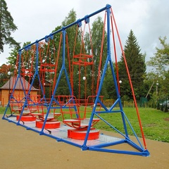 Качели «ЛОДОЧКА» 3 Секции