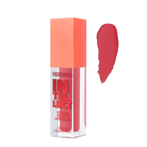 Краска для губ Intellect матовая, тон  8 Ягодный 5,1г (Турция)