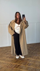 Тренч двухслойный