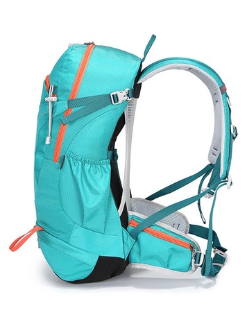 Картинка рюкзак туристический Ai One 1869 light blue-orange - 6