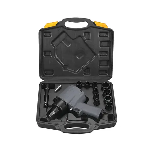 Пневмогайковерт с набором ударных головок Fubag IW720 1/2 дюйма в кейсе