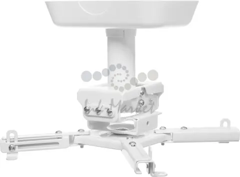 Кронштейн для проектора Cactus CS-PROF011S-WT белый макс.45кг потолочный поворот и наклон
