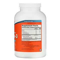 Now Foods, Omega-3, Molecularly Distilled, 500 Softgels