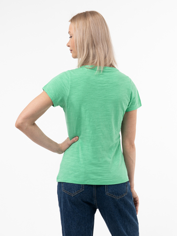 Женская футболка «Великоросс» мятного цвета