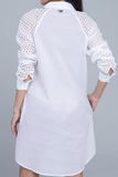 Белая рубашка-платье Twin-Set