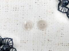 Пуговицы блузочные, d 1,1 см, 2 прокола, светлая пудра