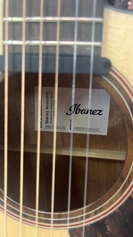 IBANEZ AAD170CE-LGS электроакустическая гитара, цвет - натуральный