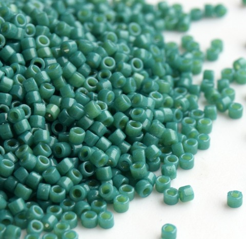 DB-2127 Бисер цилиндрический Миюки делика 11/0 /Miyuki delica 11/0 Duracoat Opq Spruce