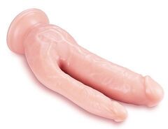 Телесный фаллоимитатор 8 Inch DP Cock - 20,32 см. - 