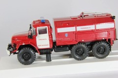 ZIL-131 UKS-400V-131 Unified Compressor Station Firefighter Special Section SPB LOMO-AVM 1:43