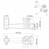 WasserKRAFT A16573 Встраиваемый набор для раковины