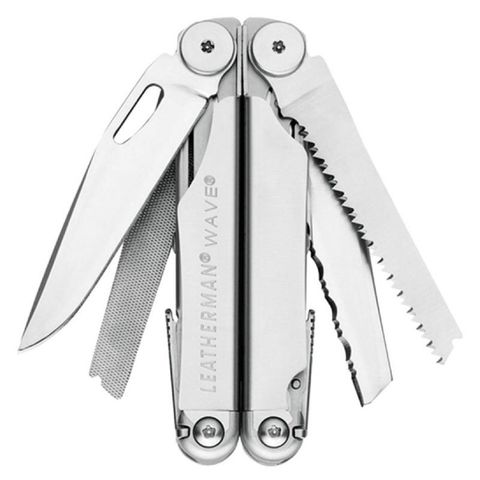 Мультитул Leatherman Wave Plus 17 функций, серебристый (832524)
