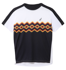 Теннисная футболка Australian T-Shirt Ethnic Ace - blue navy