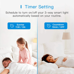MSS510 Умный выключатель Meross Smart WiFi Wall Switch - Touch Button