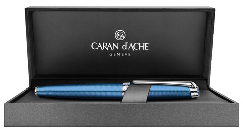 Ручка-роллер Caran d'Ache Leman Grand Blue RH (4779.168)
